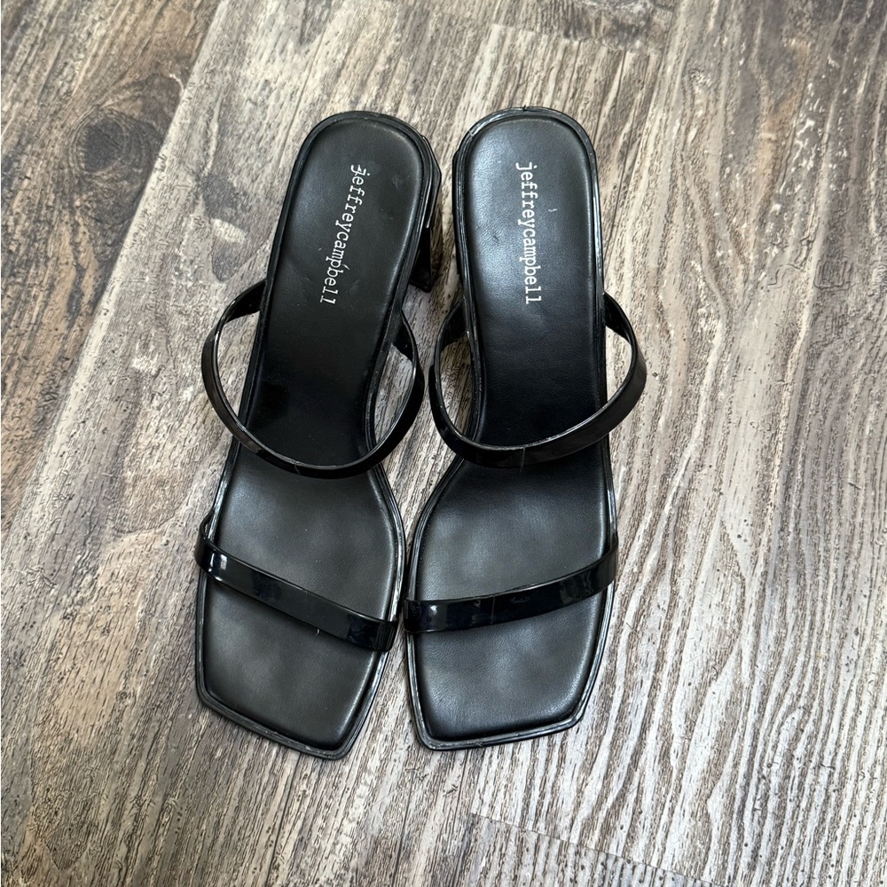Jeffrey Campbell Black Heeled Shoes